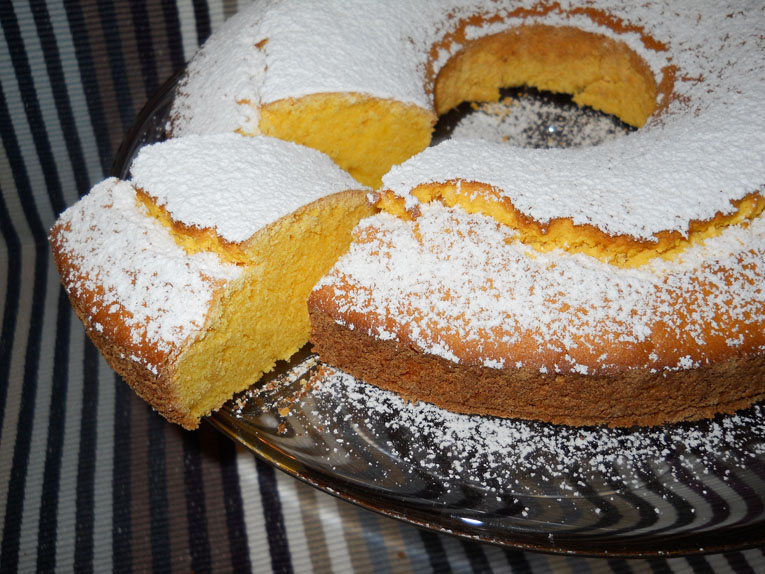 Torta di mais limonata