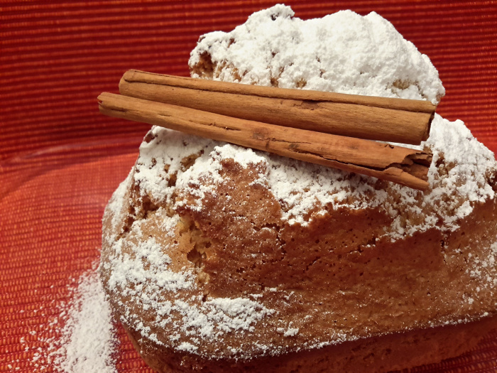Plumcake coccolato e cannellato