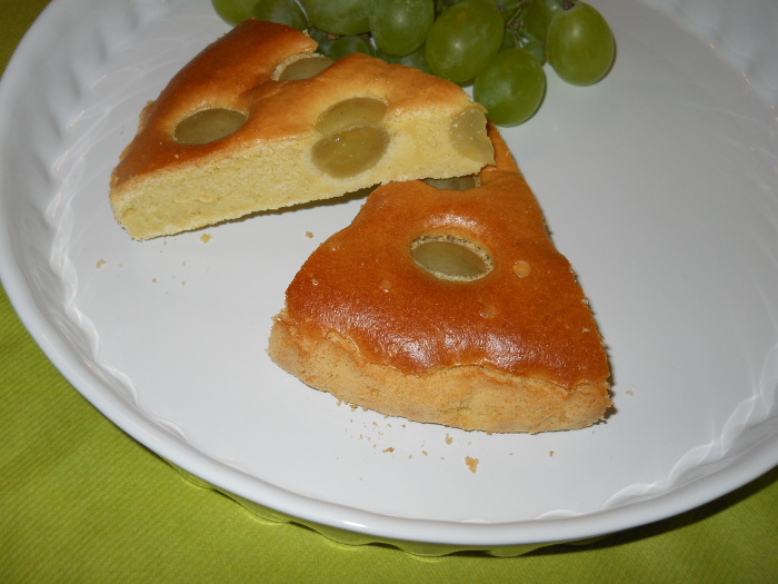 Tenerina di riso e uva