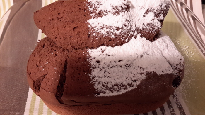 Plumcake di fecola cioccolato