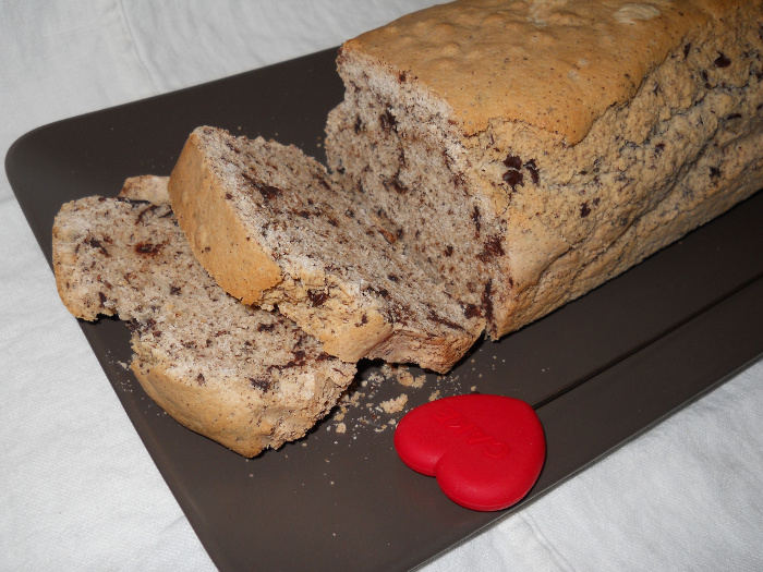 Plumcake di riso cioccolato
