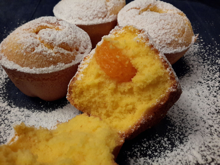 Tortini di mais aranciati