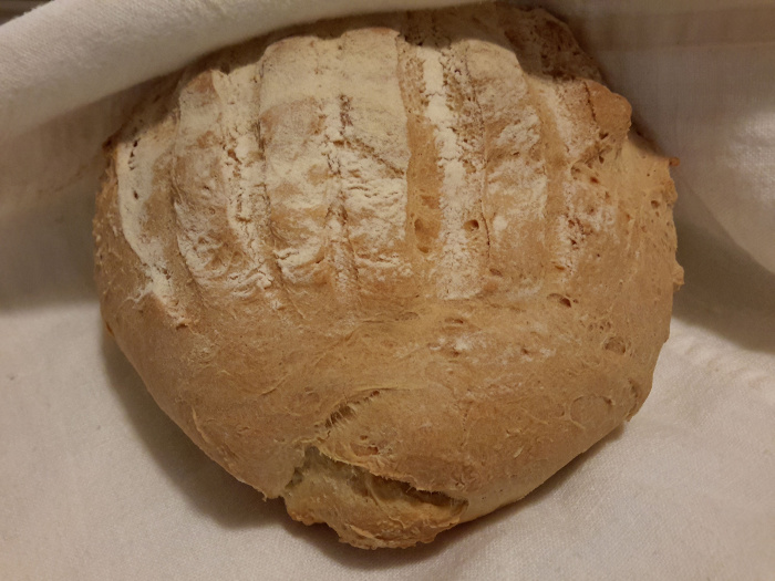 Pane casereccio con grano duro