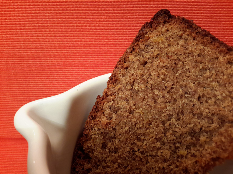 Plumcake saraceno aranciato